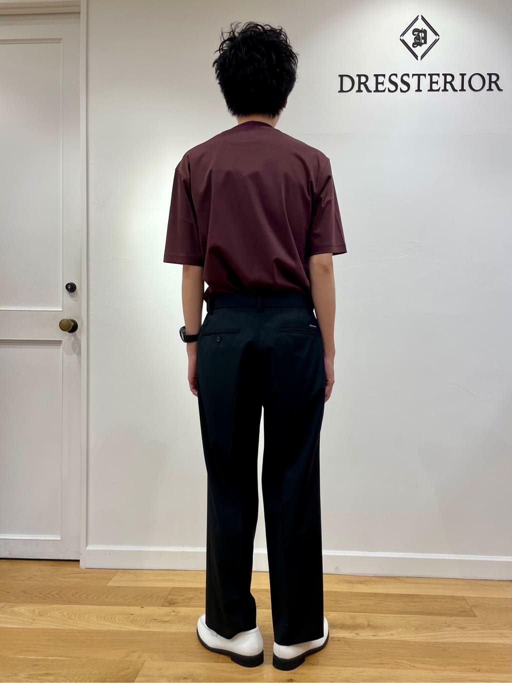 蒲谷祐太さんの「DRESSTERIOR｜【接触冷感/抗菌防臭/消臭】ICE CLEAR COTTON ロゴT」を使ったコーディネート