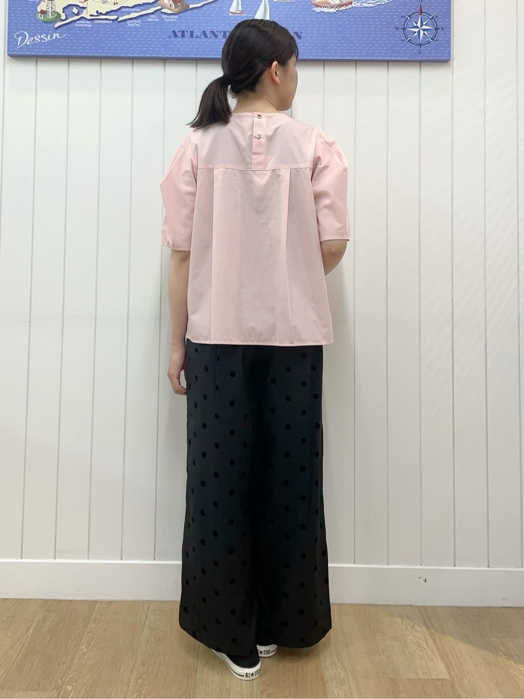 Mayaさんの「Dessin｜【洗える】タックデザインブラウス」を使ったコーディネート