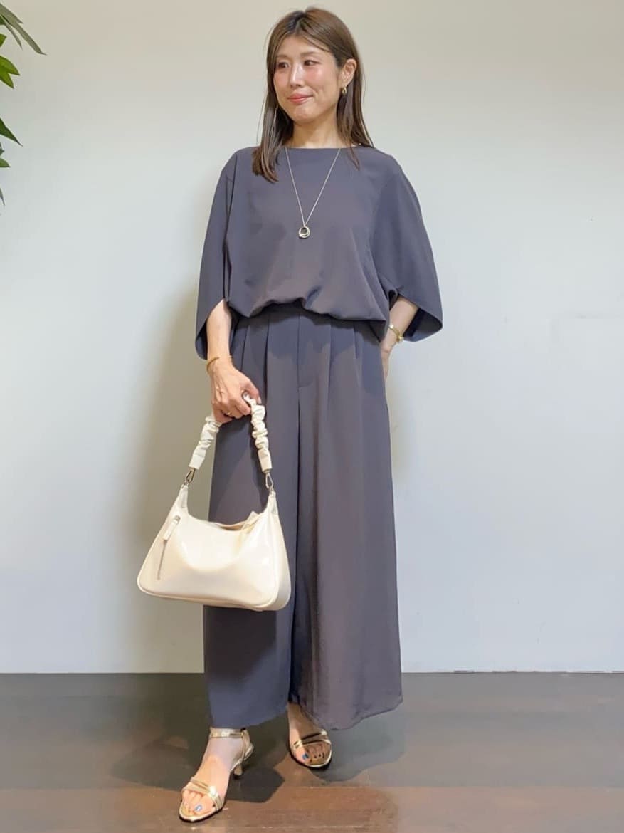 tomoさんの「UNTITLED｜【ステンレス】レイヤードチェーンネックレス」を使ったコーディネート