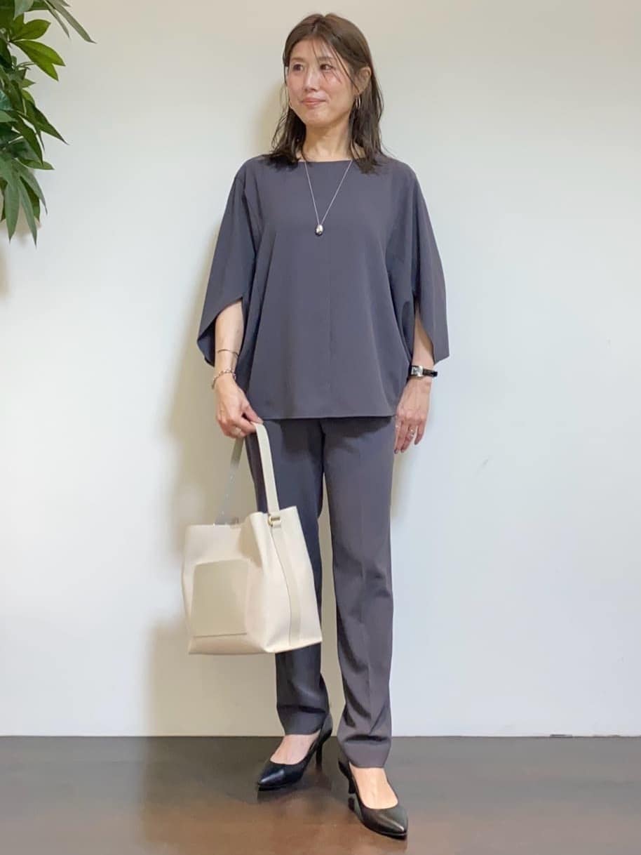 tomoさんの「UNTITLED｜【ステンレス】レイヤードチェーンネックレス」を使ったコーディネート