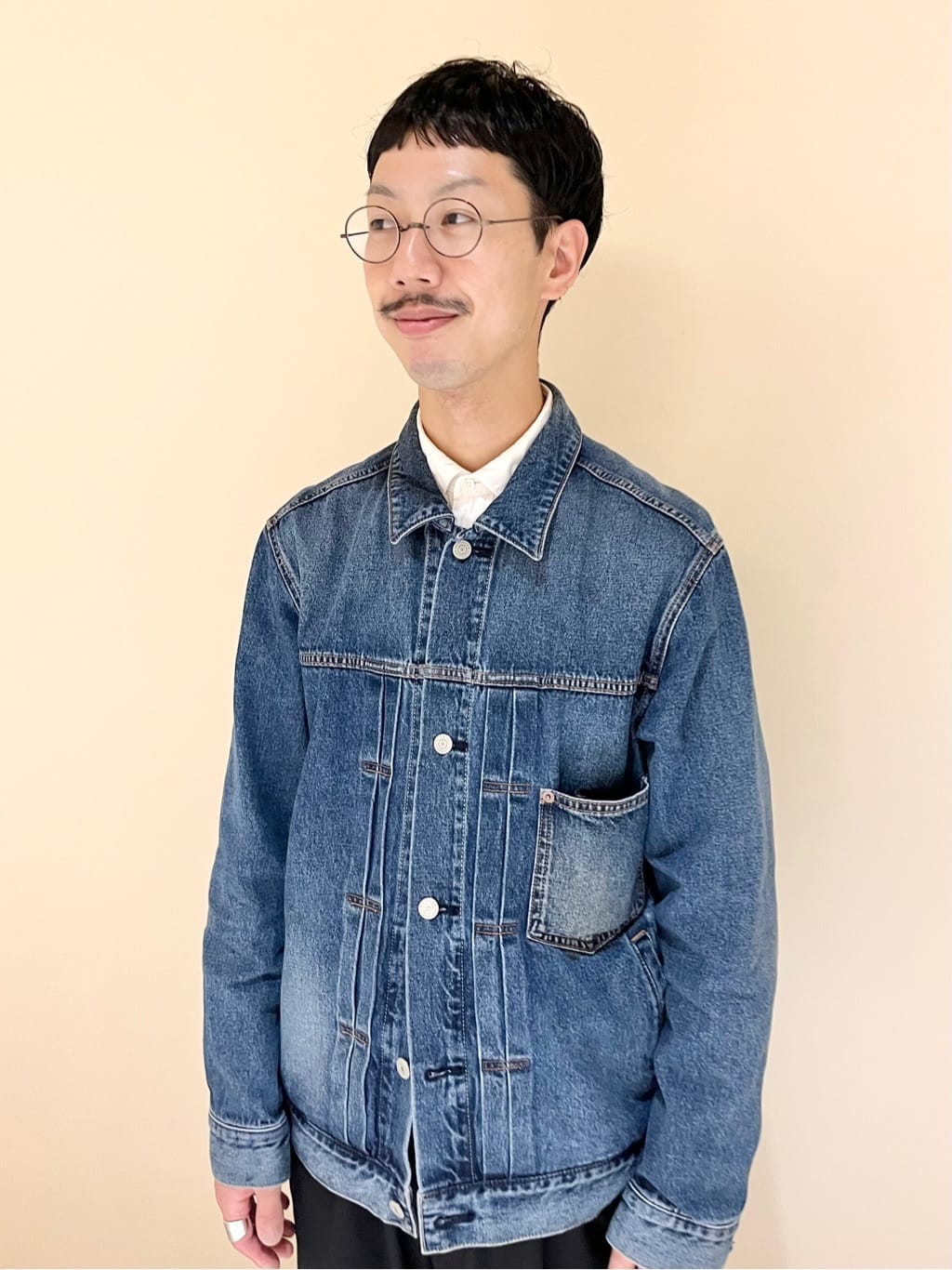 小山凌さんの「DRESSTERIOR｜SUPIMA COTTON ボタンダウンシャツ」を使ったコーディネート