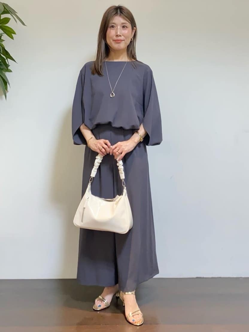 tomoさんの「UNTITLED｜【ステンレス】レイヤードチェーンネックレス」を使ったコーディネート