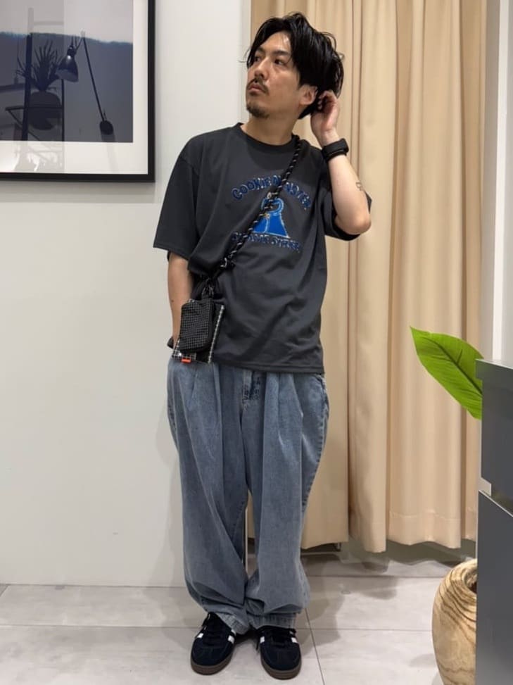 はさんの「THE SHOP TK｜セサミストリートTシャツ／親子リンク」を使ったコーディネート