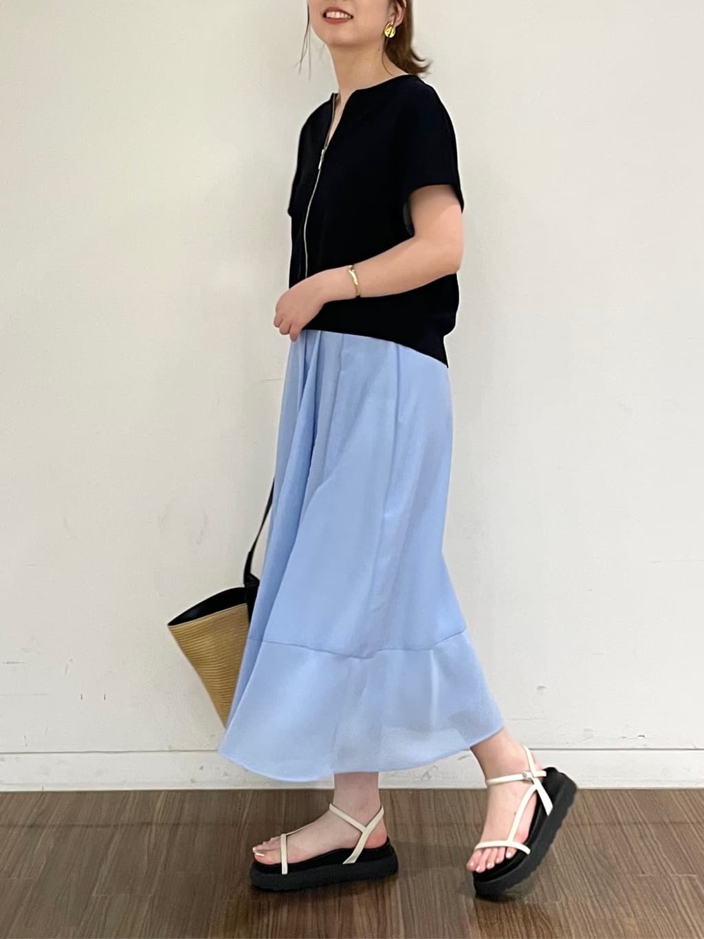 ねねさんの「INDIVI｜」を使ったコーディネート