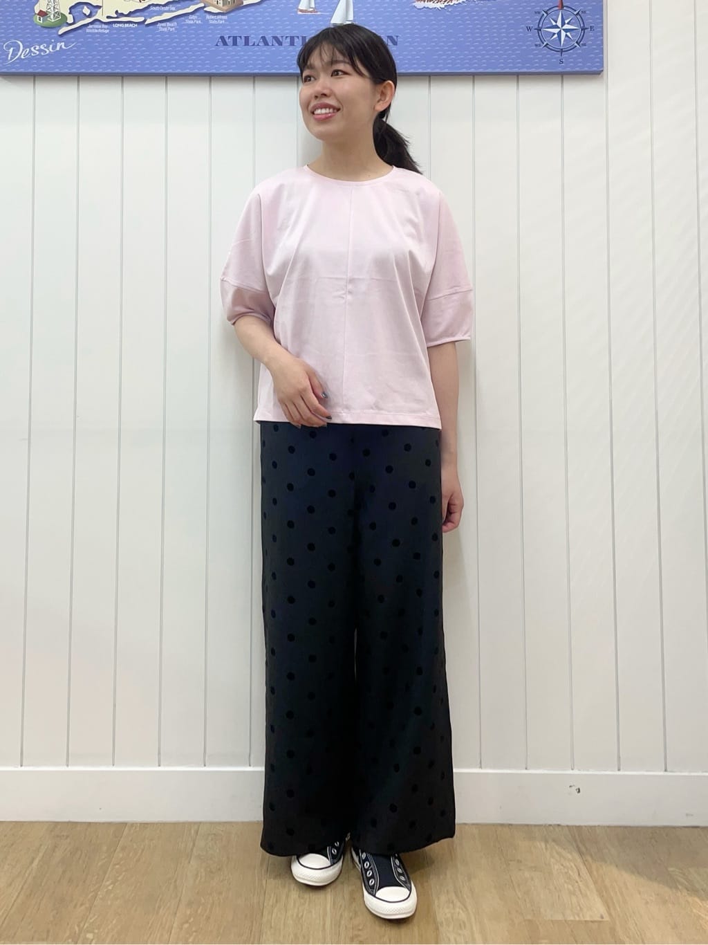 Mayaさんの「Dessin｜【2WAY】メッシュバケツBAG」を使ったコーディネート