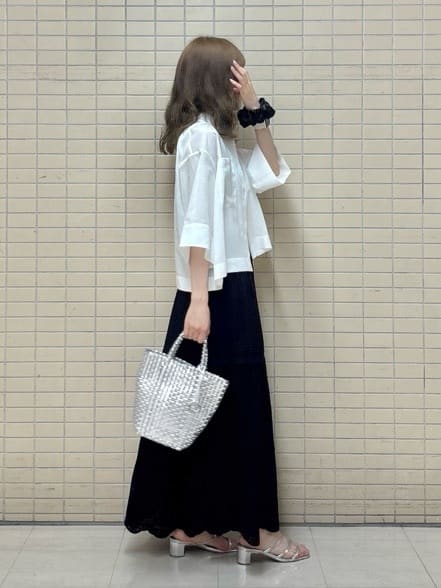 kyokaさんの「UNTITLED｜コットンテレコタンクトップ」を使ったコーディネート