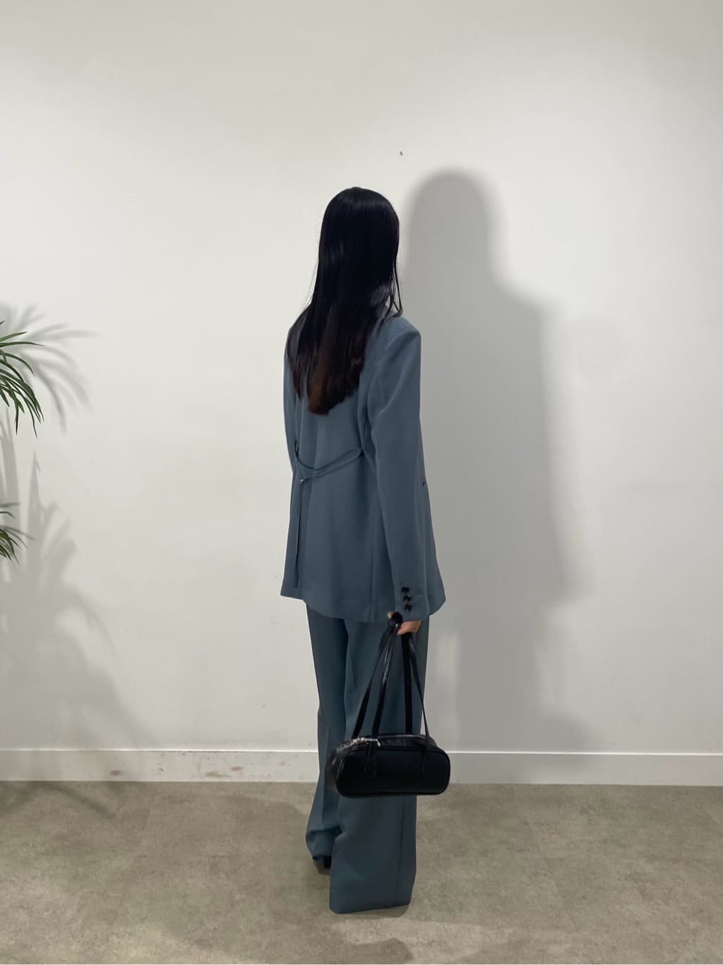 rinaさんの「INDIVI｜【セットアップ対応】ウーステッドライクスラックス」を使ったコーディネート