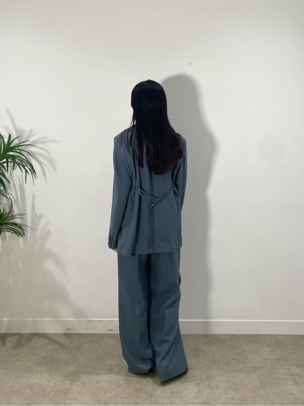 rinaさんの「INDIVI｜【セットアップ対応】ウーステッドライクスラックス」を使ったコーディネート