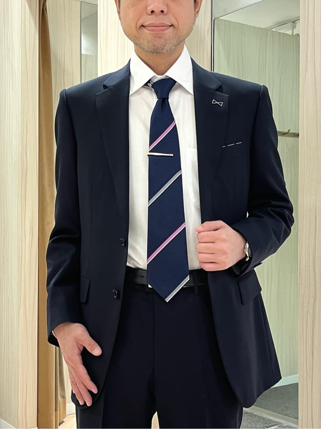 URAさんの「TAKEO KIKUCHI｜コーデュラ（R） コーティング ブリーフケース」を使ったコーディネート