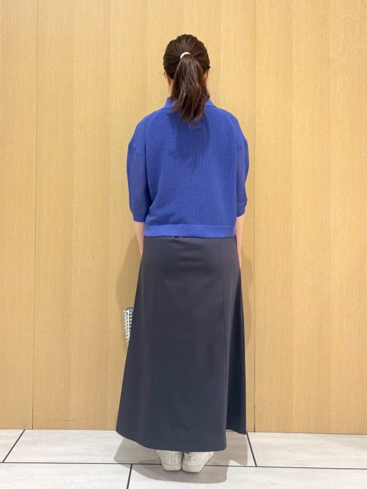 CHISATOさんの「UNTITLED｜メタリックメッシュトート」を使ったコーディネート