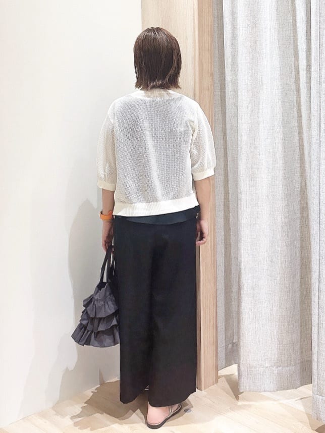 MIYUさんの「grove｜【撥水】ティアード2WAYトート」を使ったコーディネート
