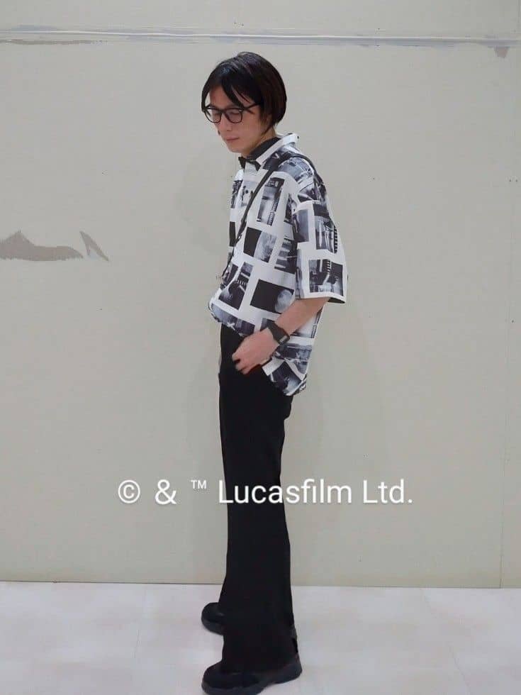KENさんの「tk.TAKEO KIKUCHI｜【STAR WARS】Capsule Collection 2WAY半袖シャツ」を使ったコーディネート
