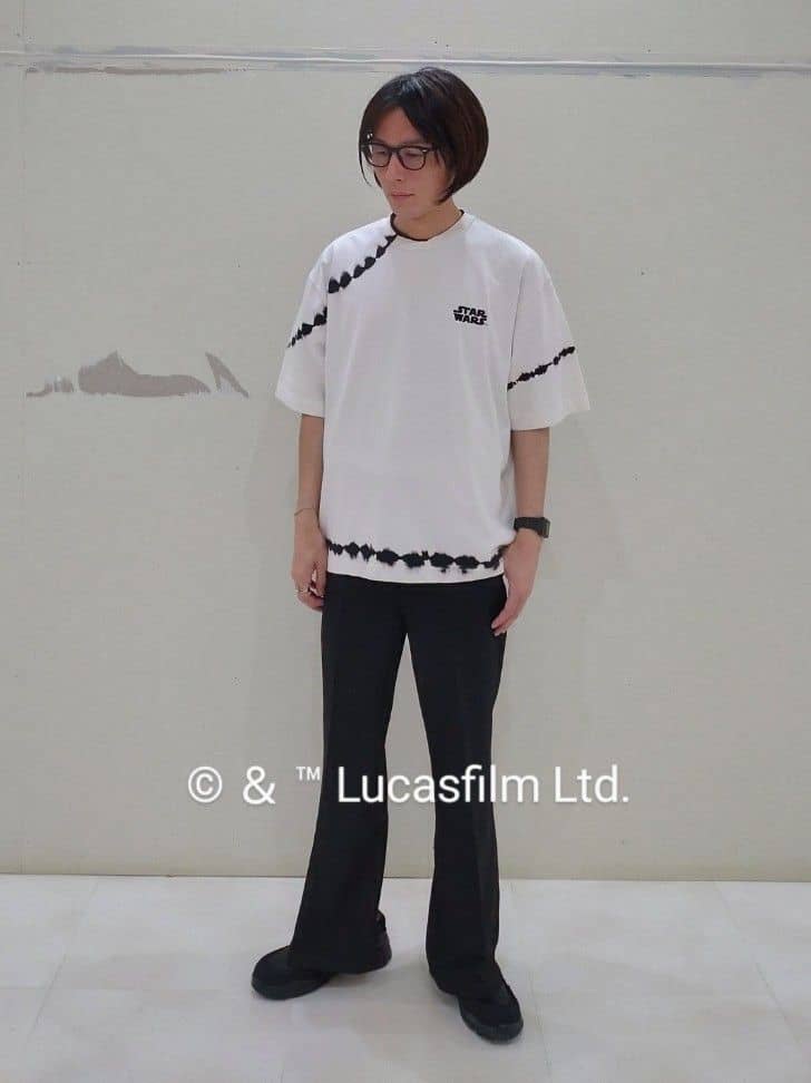 KENさんの「tk.TAKEO KIKUCHI｜【STAR WARS】Capsule Collection タイダイTシャツ」を使ったコーディネート