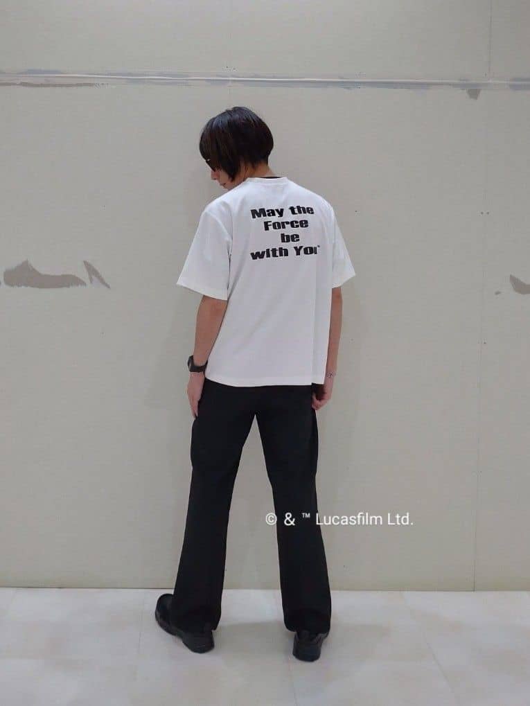 KENさんの「tk.TAKEO KIKUCHI｜【STAR WARS】Capsule Collection ポンチTシャツ」を使ったコーディネート
