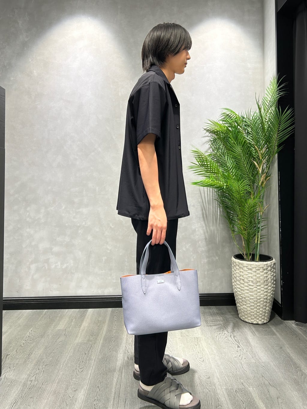 ruiさんの「TAKEO KIKUCHI｜【COOL CITY WEAR】エアートール オープンカラーシャツ /接触冷感・通気性」を使ったコーディネート