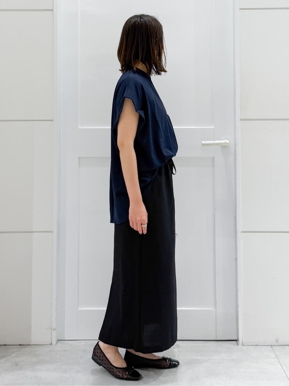 yuka.aさんの「OPAQUE.CLIP｜【定番/6color】名品フラットバレエシューズ」を使ったコーディネート