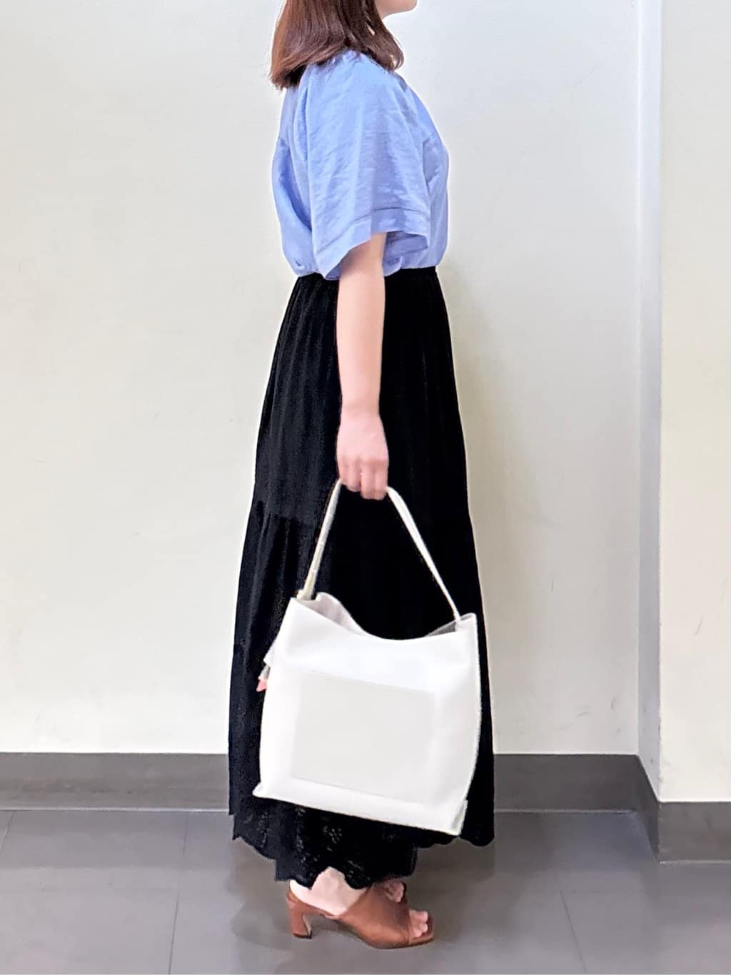 いくみさんの「UNTITLED｜【ステンレス】レイヤードチェーンネックレス」を使ったコーディネート