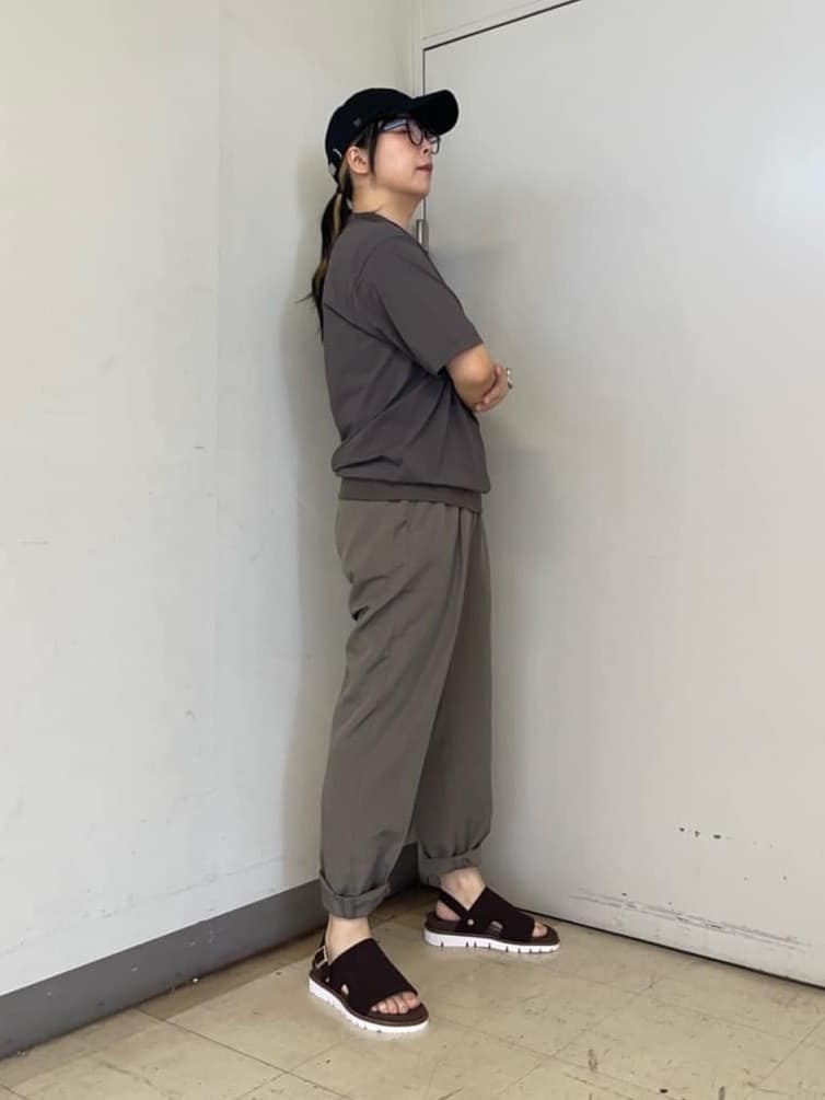 iwさんの「TAKEO KIKUCHI｜【COOL CITY WEAR】テーラードTシャツ /接触冷感」を使ったコーディネート