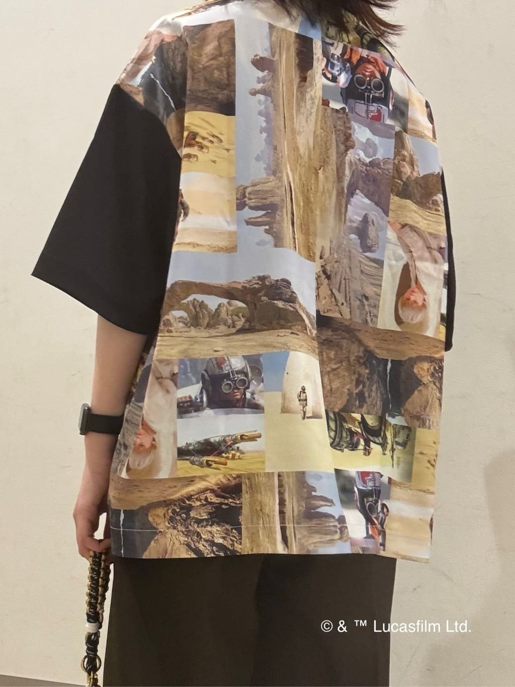 Renaさんの「tk.TAKEO KIKUCHI｜【STAR WARS】Capsule Collection 2WAY半袖シャツ」を使ったコーディネート