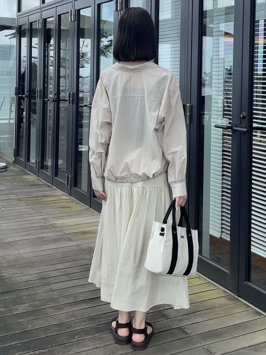 NATSUMIさんの「grove｜履き心地◎！フットベッドサンダル」を使ったコーディネート