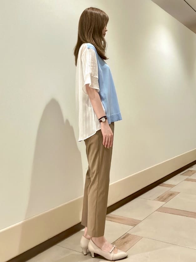 チャイさんの「Reflect｜◆【ゆったり着られる◎】バイカラードッキングニット」を使ったコーディネート