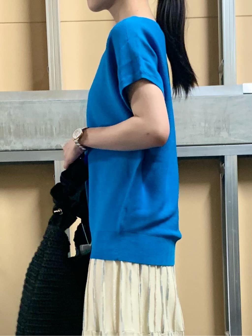 sahoさんの「THE SHOP TK｜【6色展開】さらさらフレンチニット【毛玉になりにくい/洗濯機OK】」を使ったコーディネート