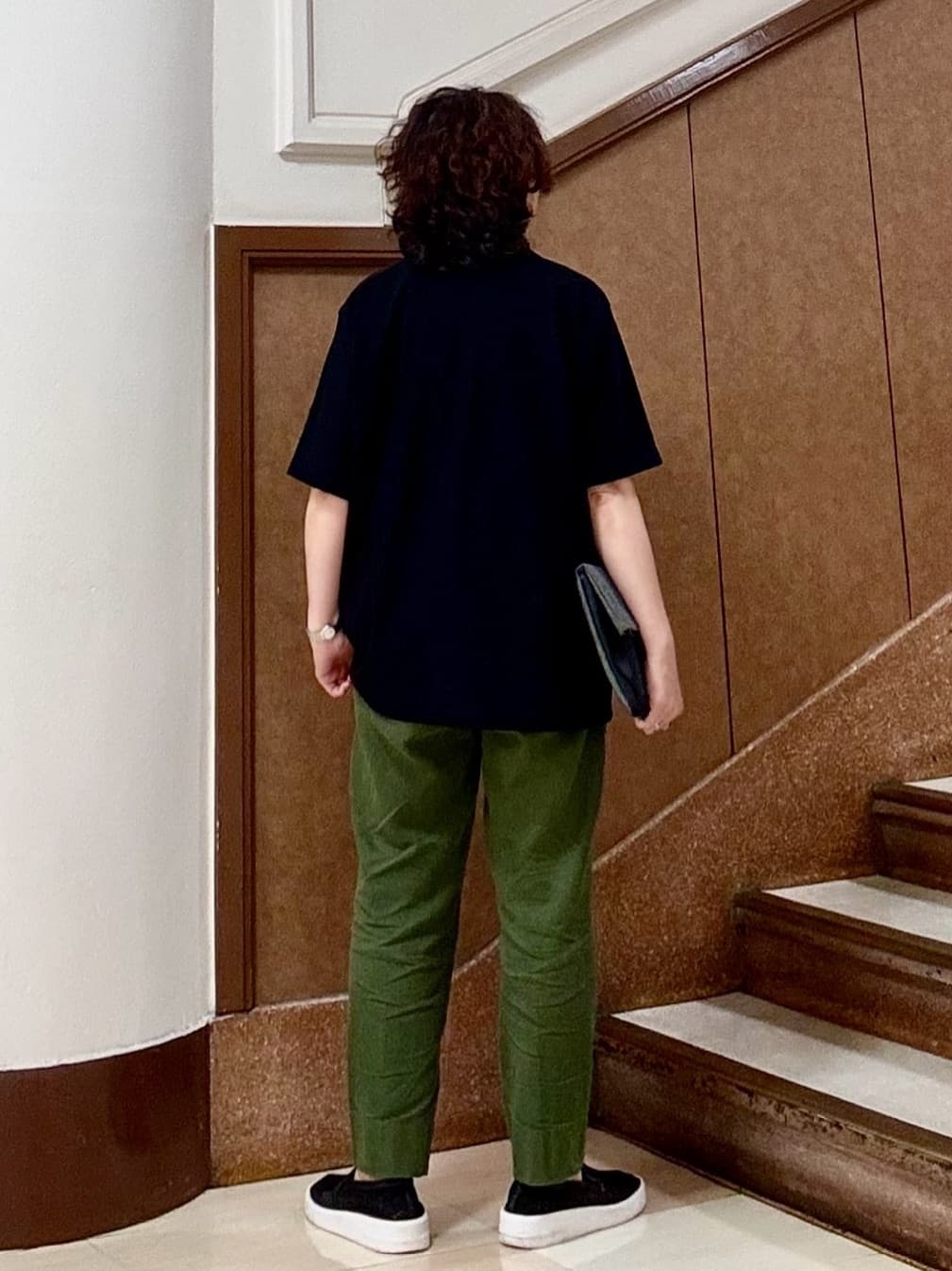 のぐみさんの「TAKEO KIKUCHI｜【COOL CITY WEAR】エアートール オープンカラーシャツ /接触冷感・通気性」を使ったコーディネート