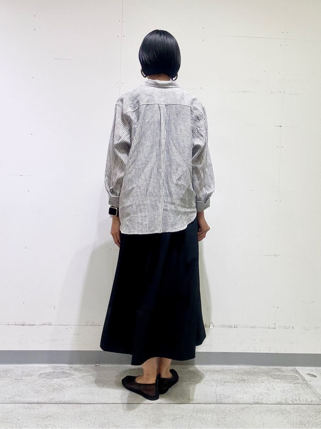 naoさんの「INDIVI｜【UVケア】エアリージョーゼット キャミワンピース」を使ったコーディネート
