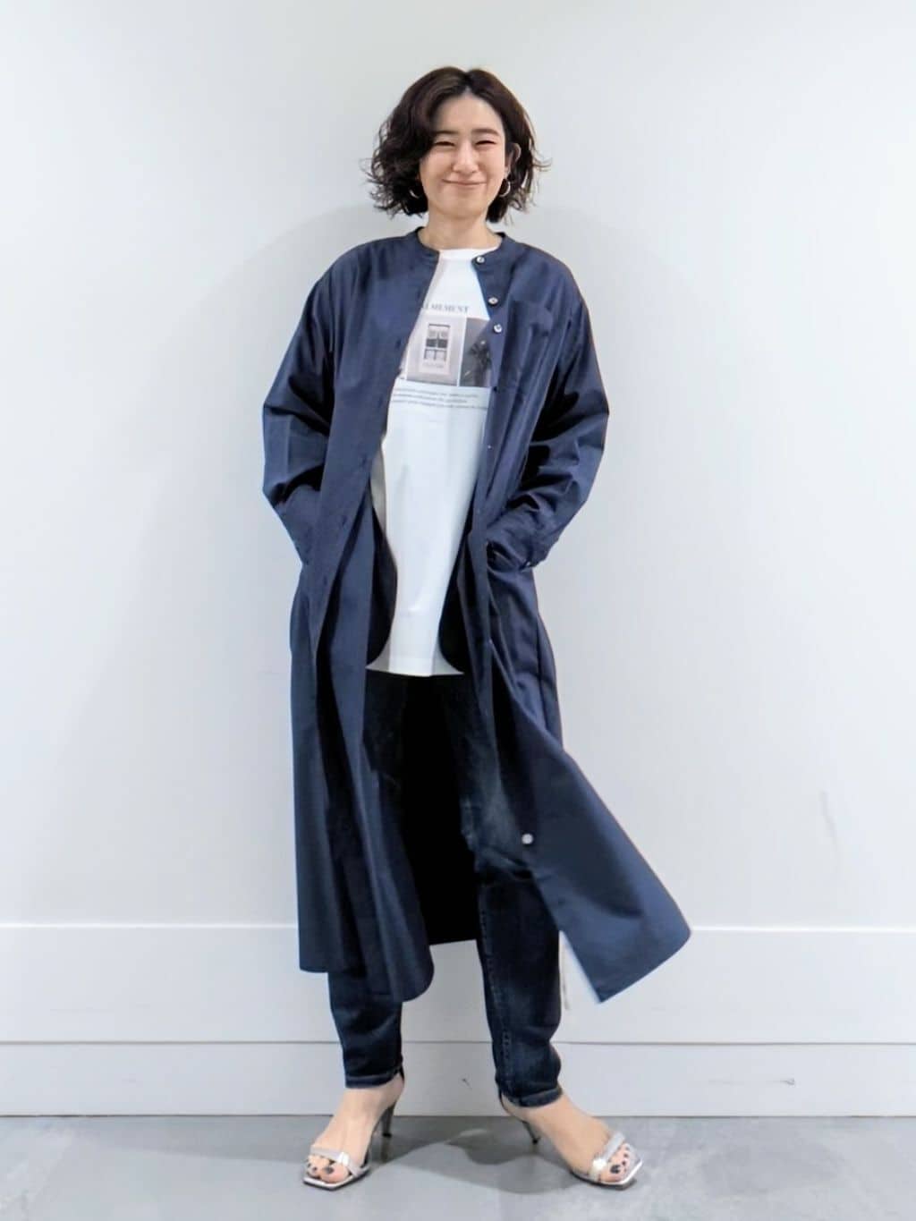 ミズタさんの「UNTITLED｜【Healthy DENIM&times;UNTITLED】別注 R Mrytle（リマートル）テーパードデニム」を使ったコーディネート