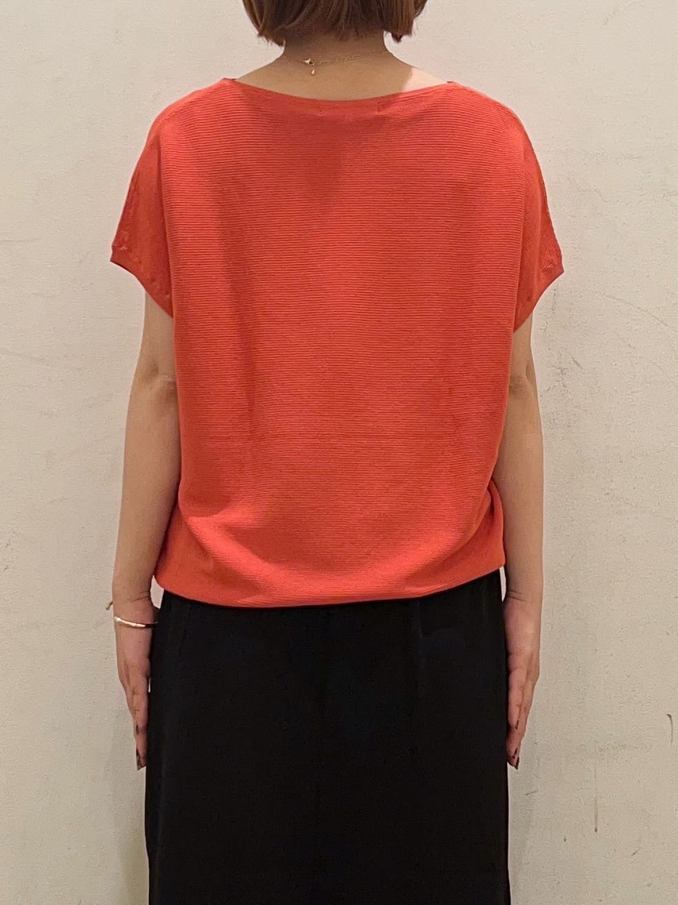 かのさんの「THE SHOP TK｜【6色展開】さらさらフレンチニット【毛玉になりにくい/洗濯機OK】」を使ったコーディネート