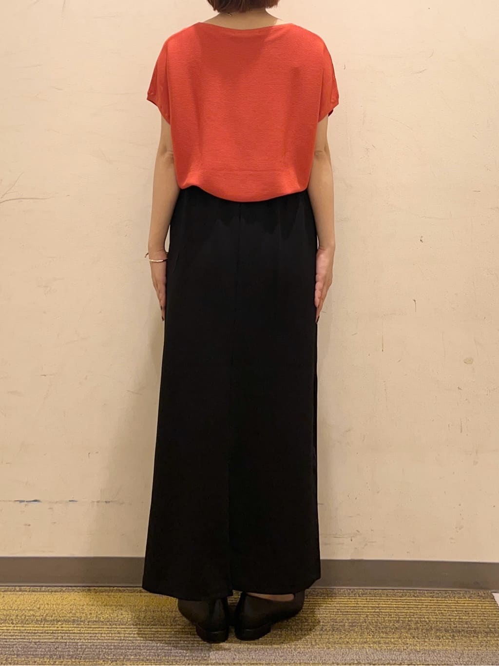 かのさんの「THE SHOP TK｜【6色展開】さらさらフレンチニット【毛玉になりにくい/洗濯機OK】」を使ったコーディネート