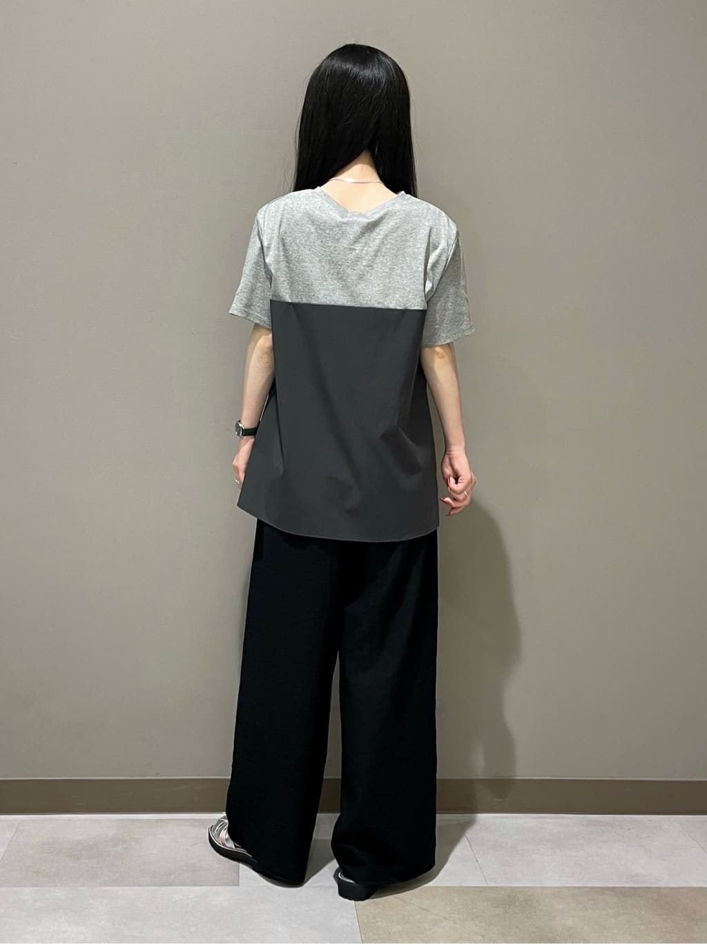 KEIKOさんの「INDIVI｜【洗える】ビスチェレイヤード風トップス」を使ったコーディネート