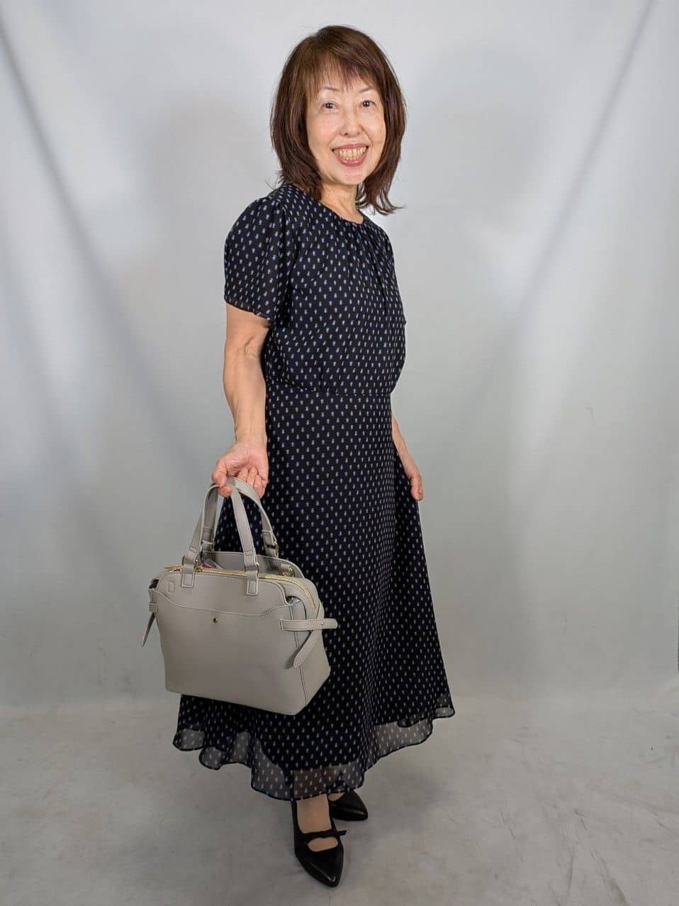 k.kazunoさんの「Reflect｜◆【夏SALE／WEB先行カラーあり／マシンウォッシュ可】コツキ幾何柄ワンピース」を使ったコーディネート