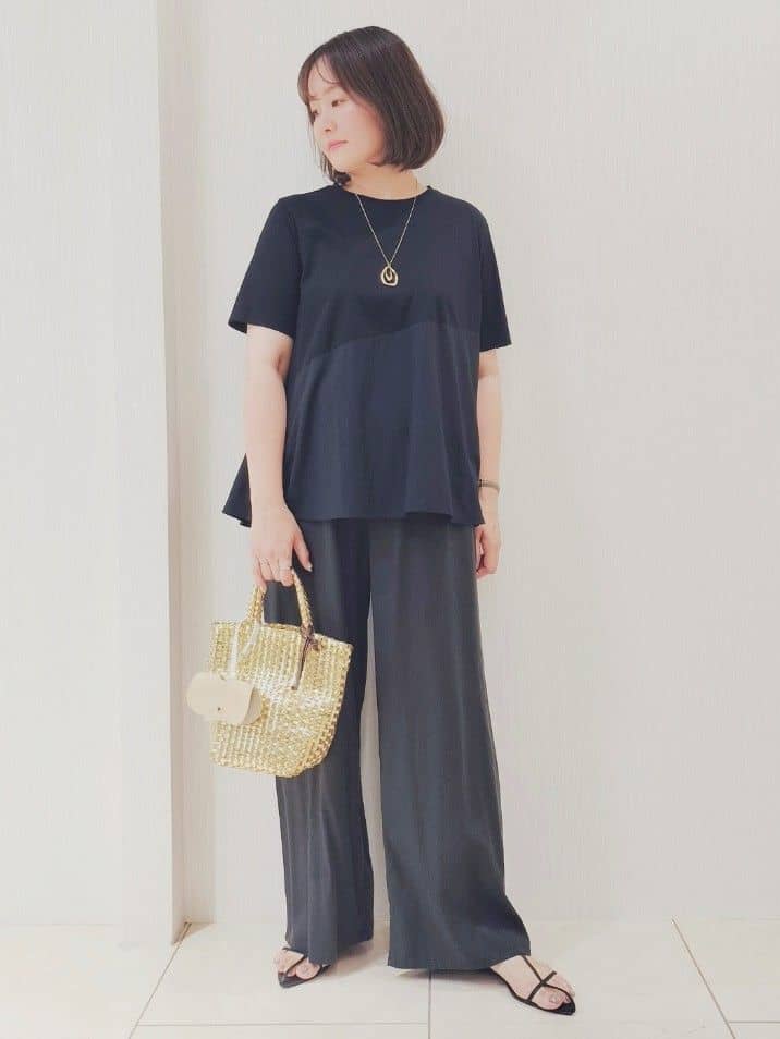 naokoさんの「UNTITLED｜◆ビッグトップネックレス」を使ったコーディネート