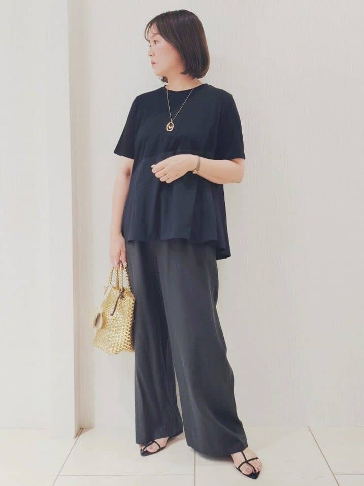 naokoさんの「UNTITLED｜◆ビッグトップネックレス」を使ったコーディネート