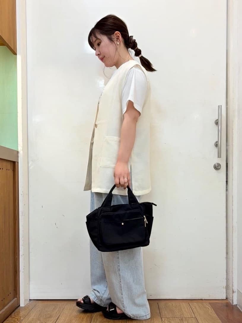 だいわさんの「SHOO･LA･RUE｜【S-LL/ひんやり/UV】選べる6柄でそれぞれ欲しくなる プリントTシャツ」を使ったコーディネート