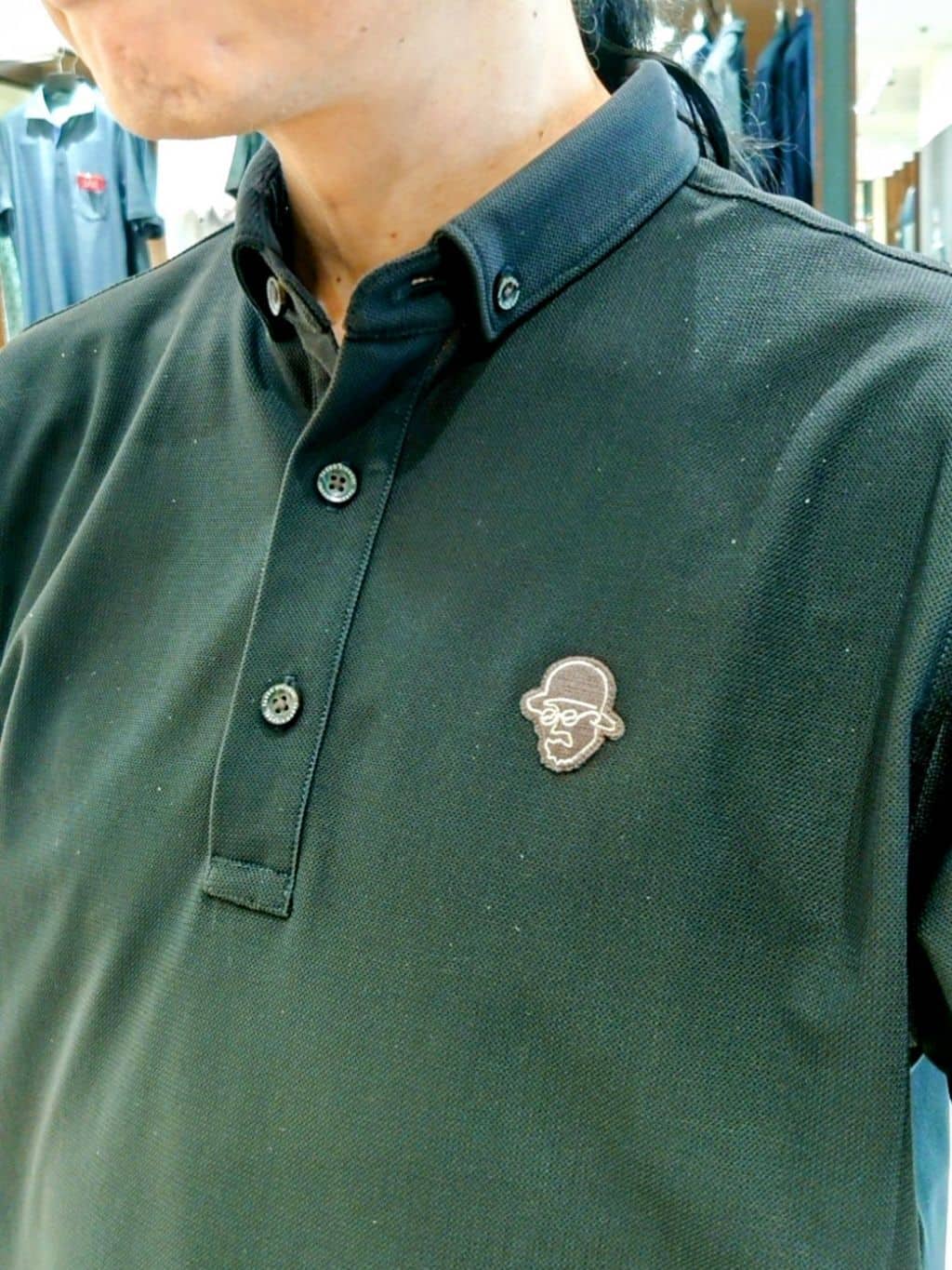 かしげるさんの「TAKEO KIKUCHI｜【COOL CITY WEAR】エアートール ポロシャツ /接触冷感・通気性」を使ったコーディネート