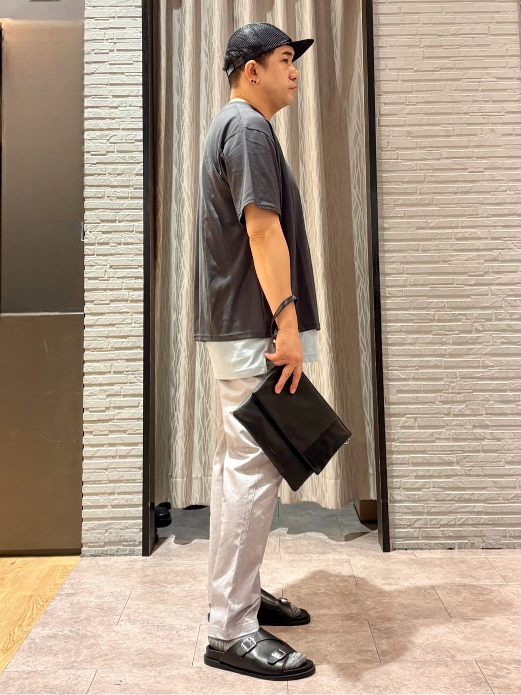 Pーyamaさんの「THE SHOP TK｜セサミストリートTシャツ／親子リンク」を使ったコーディネート