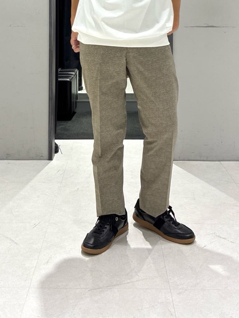 わいずみさんの「TAKEO KIKUCHI｜【抗菌防臭／5サイズ展開】ハイゲージポンチ Tシャツ」を使ったコーディネート