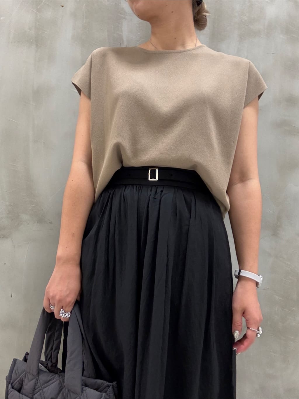 minaさんの「grove｜履き心地◎！フットベッドサンダル」を使ったコーディネート