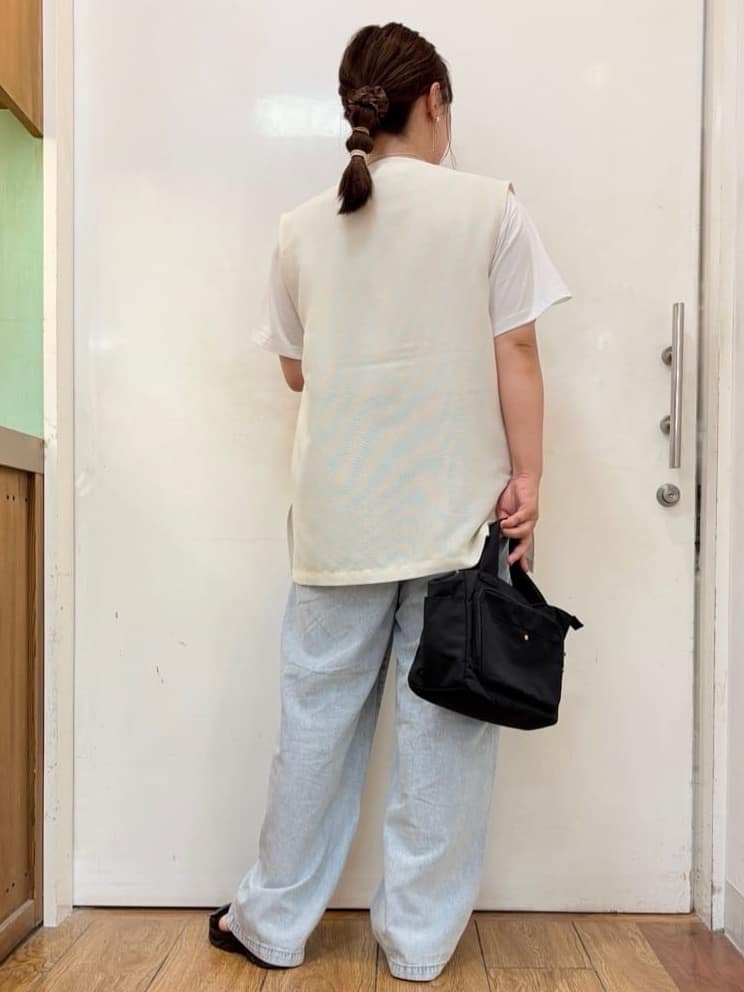 だいわさんの「SHOO･LA･RUE｜【S-LL/ひんやり/UV】選べる6柄でそれぞれ欲しくなる プリントTシャツ」を使ったコーディネート
