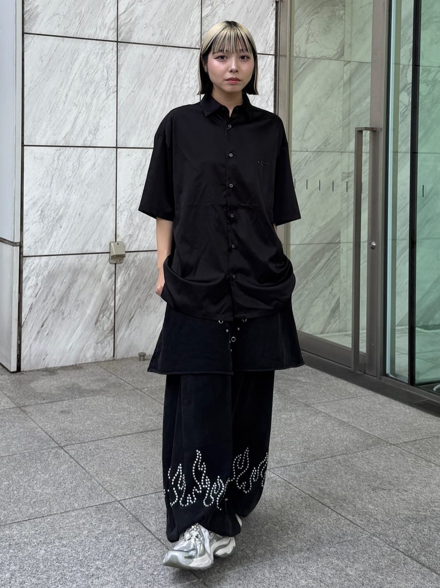 川本葵さんの「tk.TAKEO KIKUCHI｜」を使ったコーディネート
