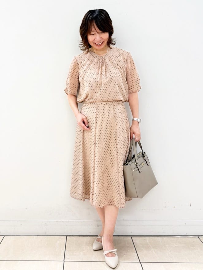 KIKIさんの「Reflect｜◆【接触冷感／洗える／吸水速乾／夏のオケージョンに／セットアップ可】ノーカラージャケット」を使ったコーディネート