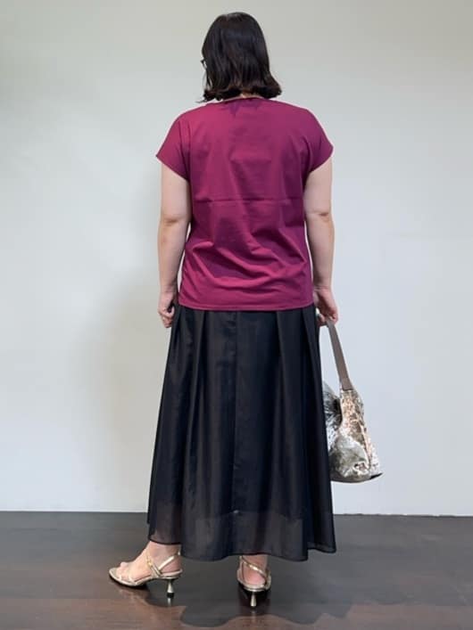 Asamiさんの「UNTITLED｜【洗える/Tシャツ】ツイストプルオーバー」を使ったコーディネート