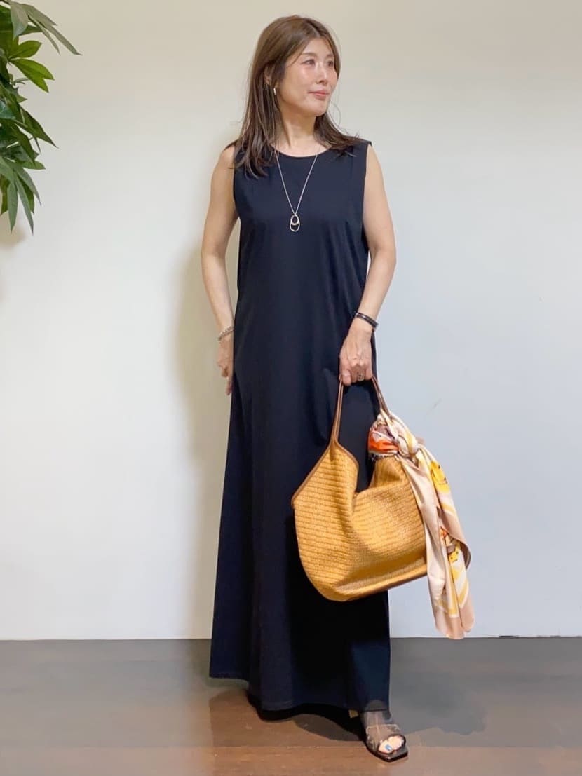 tomoさんの「UNTITLED｜コットンキャミソール」を使ったコーディネート