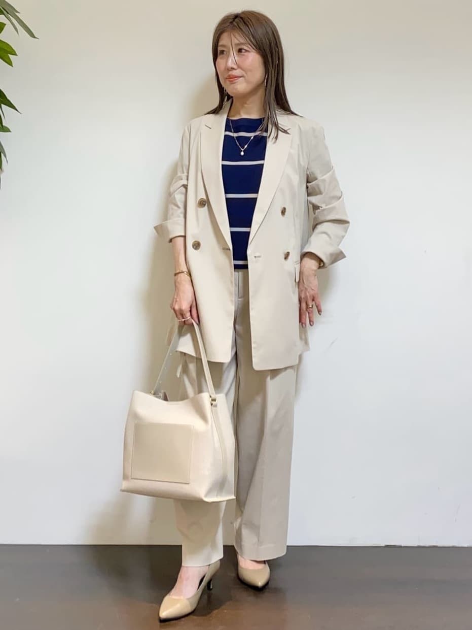 tomoさんの「UNTITLED｜コットンキャミソール」を使ったコーディネート