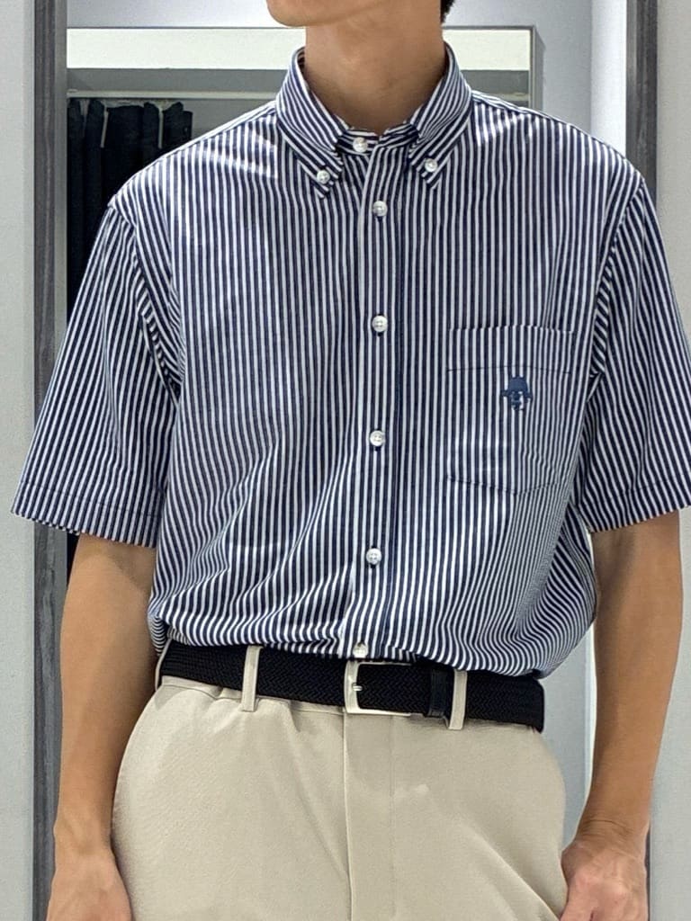 わいずみさんの「TAKEO KIKUCHI｜【COOL CITY WEAR】アーバンクール ジャケット /接触冷感・吸水速乾」を使ったコーディネート
