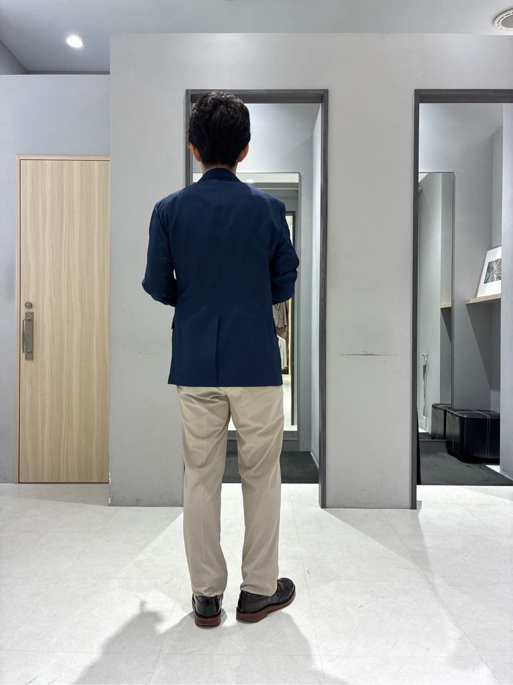 わいずみさんの「TAKEO KIKUCHI｜【COOL CITY WEAR】アーバンクール ジャケット /接触冷感・吸水速乾」を使ったコーディネート