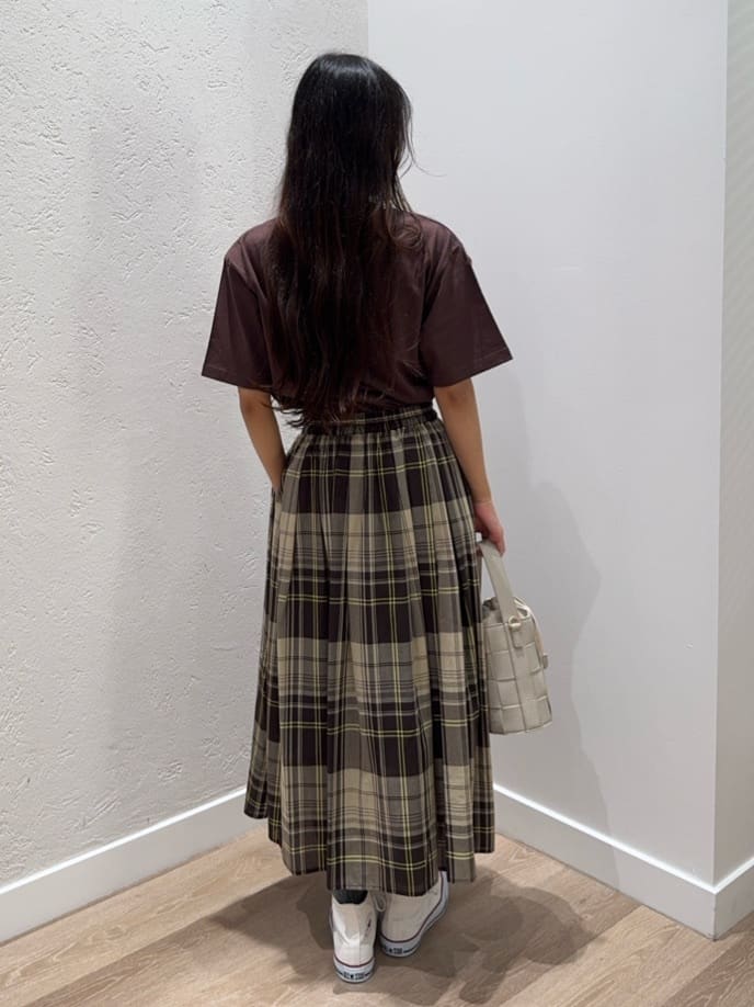 NOZOMIさんの「Dessin｜ロゴ刺繍Tシャツ」を使ったコーディネート