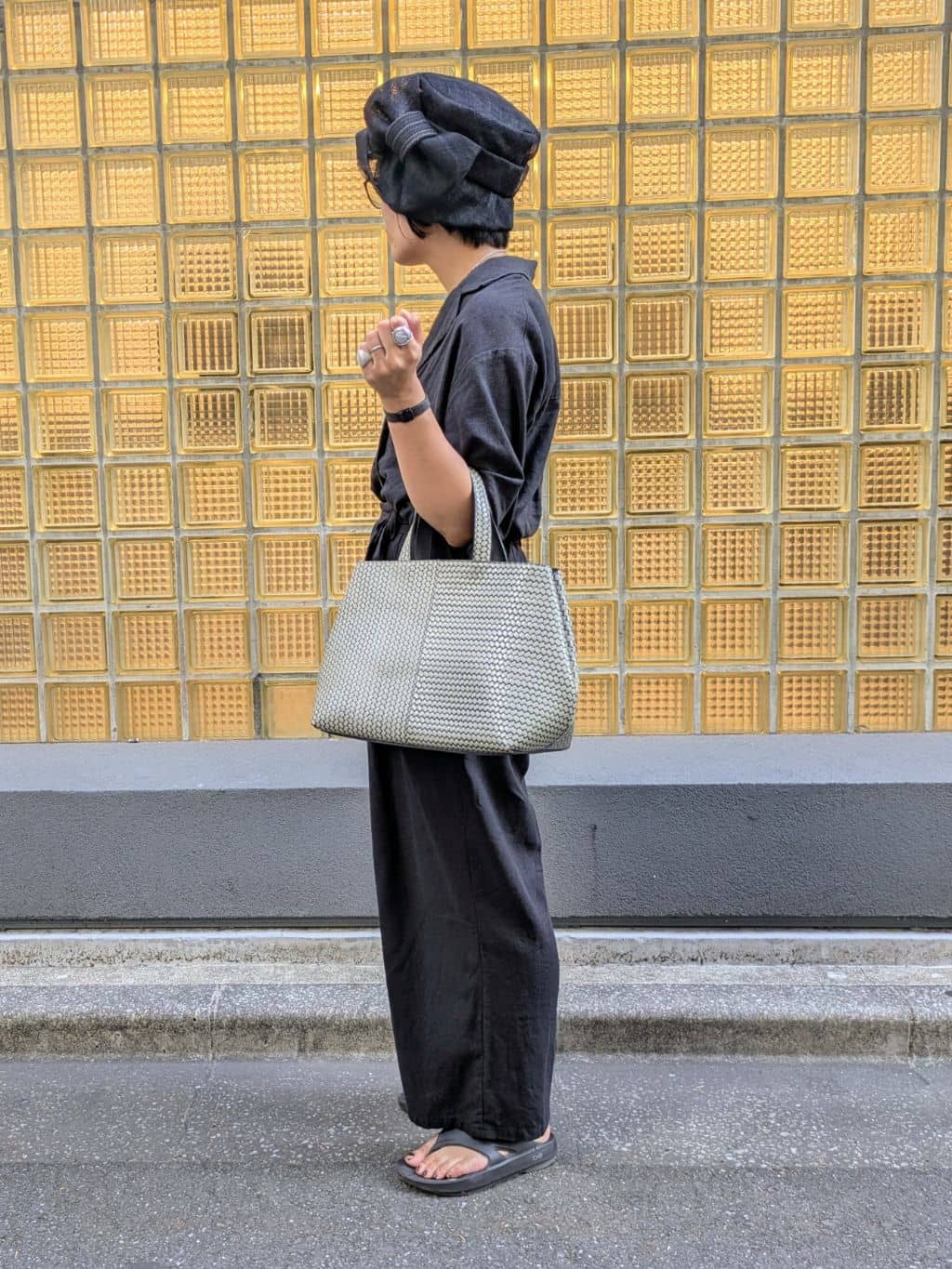 MTさんの「HIROKO HAYASHI｜OTTICA（オッティカ）ハンドトートバッグS」を使ったコーディネート